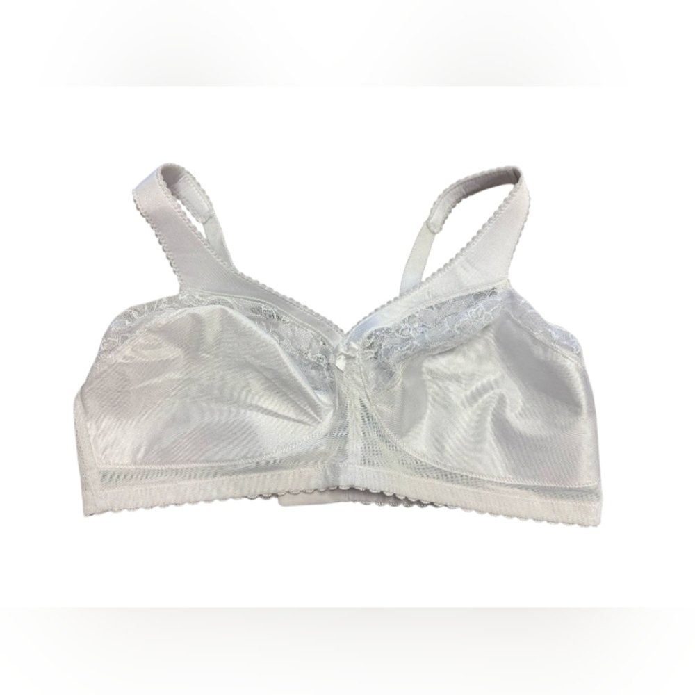 Glamorise Bra White Soft Shell Size 44DD EUC